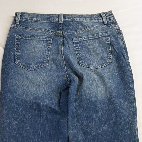 Gloria Vanderbilt 10 Amanda Classic Taper Light Wash Stretch Denim Jeans - Picture 6 of 7